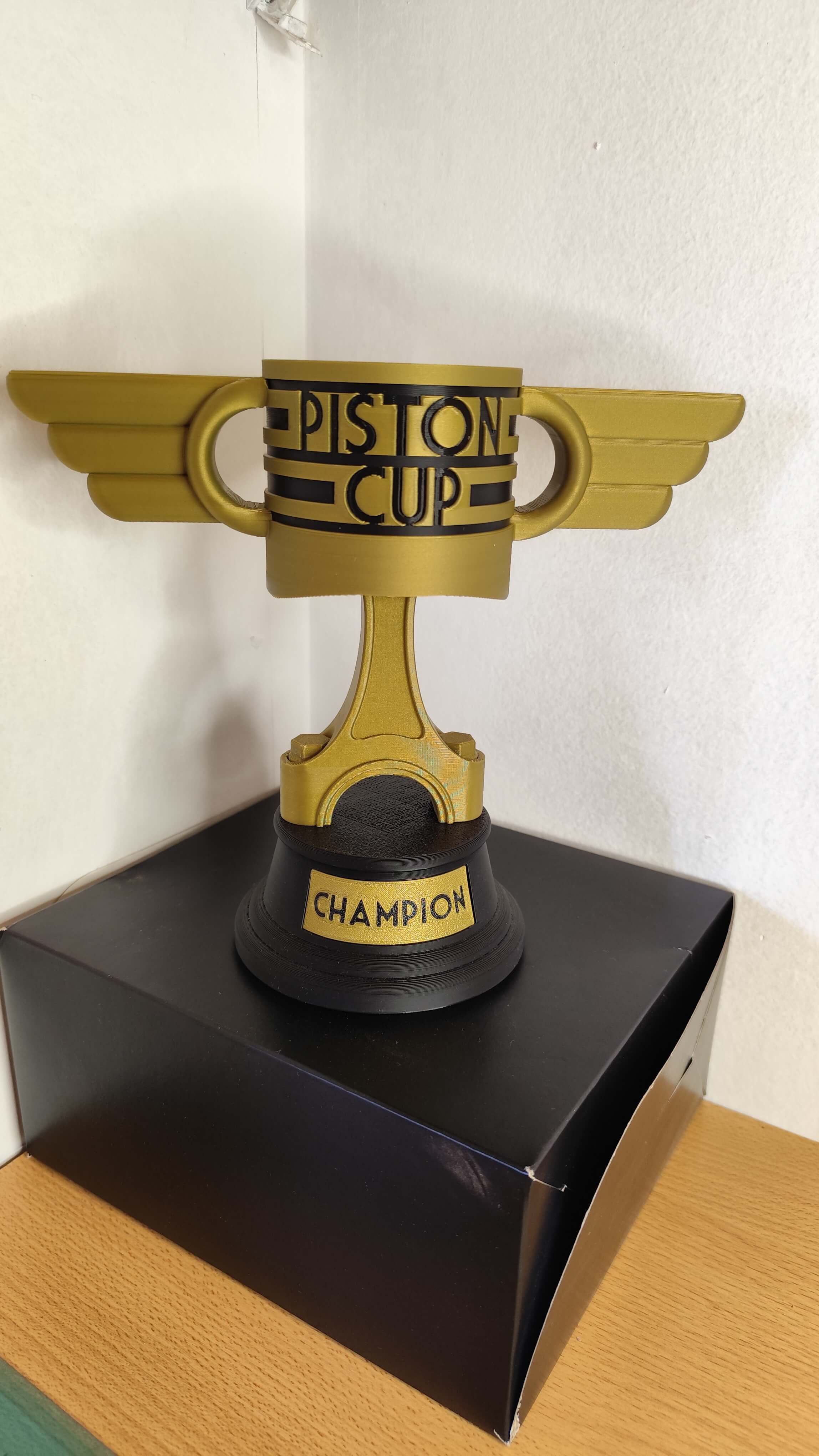 imagen de una impresion en 3D de copa piston